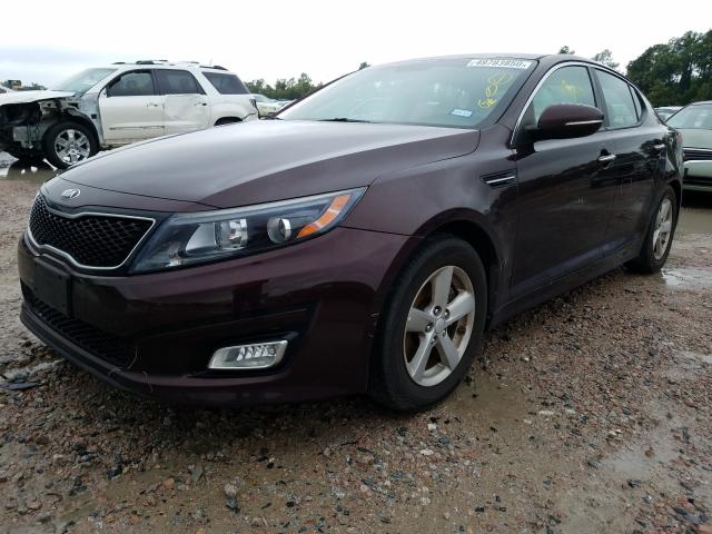 Photo 1 VIN: 5XXGM4A75FG448473 - KIA OPTIMA LX 