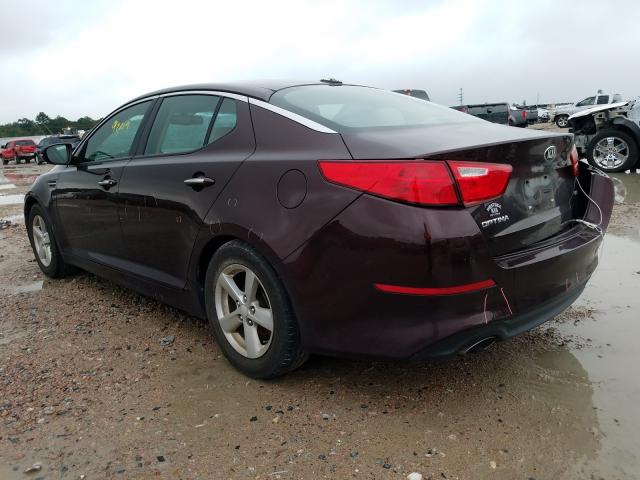 Photo 2 VIN: 5XXGM4A75FG448473 - KIA OPTIMA LX 