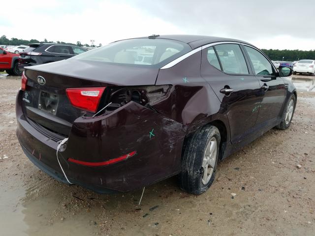 Photo 3 VIN: 5XXGM4A75FG448473 - KIA OPTIMA LX 