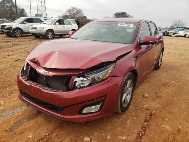 Photo 1 VIN: 5XXGM4A75FG455925 - KIA OPTIMA LX 