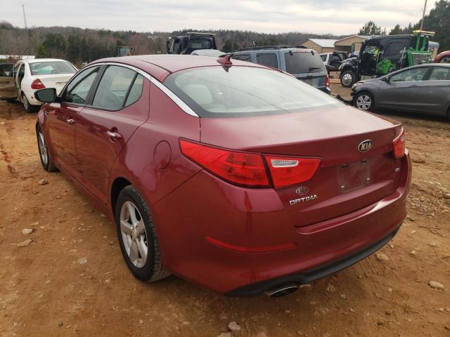 Photo 2 VIN: 5XXGM4A75FG455925 - KIA OPTIMA LX 