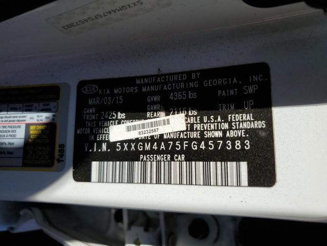 Photo 11 VIN: 5XXGM4A75FG457383 - KIA OPTIMA 