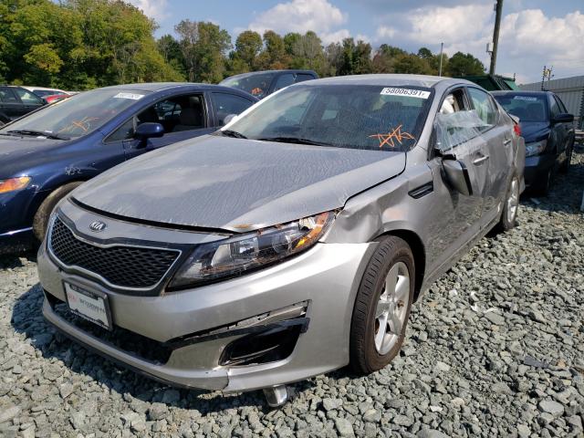 Photo 1 VIN: 5XXGM4A75FG481019 - KIA OPTIMA LX 