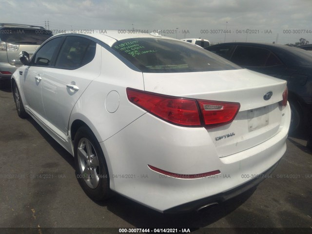 Photo 2 VIN: 5XXGM4A75FG491954 - KIA OPTIMA 