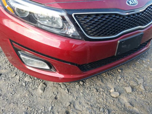 Photo 8 VIN: 5XXGM4A75FG504198 - KIA OPTIMA LX 