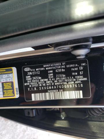 Photo 9 VIN: 5XXGM4A76DG097618 - KIA OPTIMA LX 