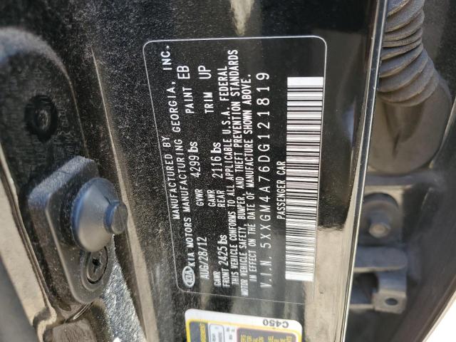 Photo 11 VIN: 5XXGM4A76DG121819 - KIA OPTIMA 