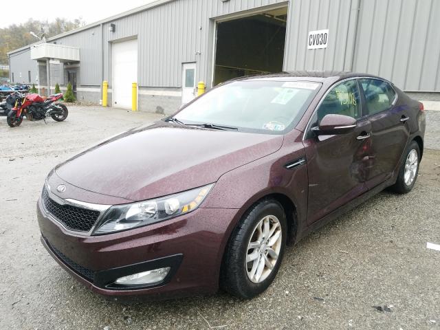 Photo 1 VIN: 5XXGM4A76DG125689 - KIA OPTIMA LX 