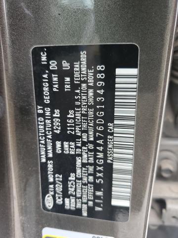 Photo 11 VIN: 5XXGM4A76DG134988 - KIA OPTIMA 