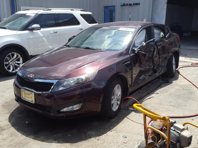 Photo 1 VIN: 5XXGM4A76DG142086 - KIA OPTIMA LX 