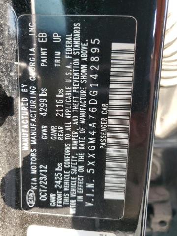 Photo 11 VIN: 5XXGM4A76DG142895 - KIA OPTIMA LX 