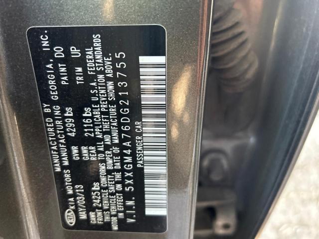 Photo 11 VIN: 5XXGM4A76DG213755 - KIA OPTIMA 