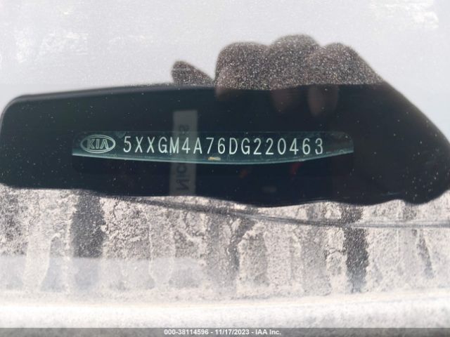 Photo 8 VIN: 5XXGM4A76DG220463 - KIA OPTIMA 