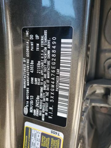 Photo 11 VIN: 5XXGM4A76EG288490 - KIA OPTIMA 