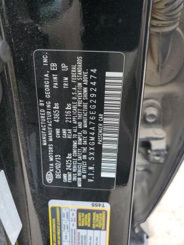 Photo 11 VIN: 5XXGM4A76EG292474 - KIA OPTIMA LX 