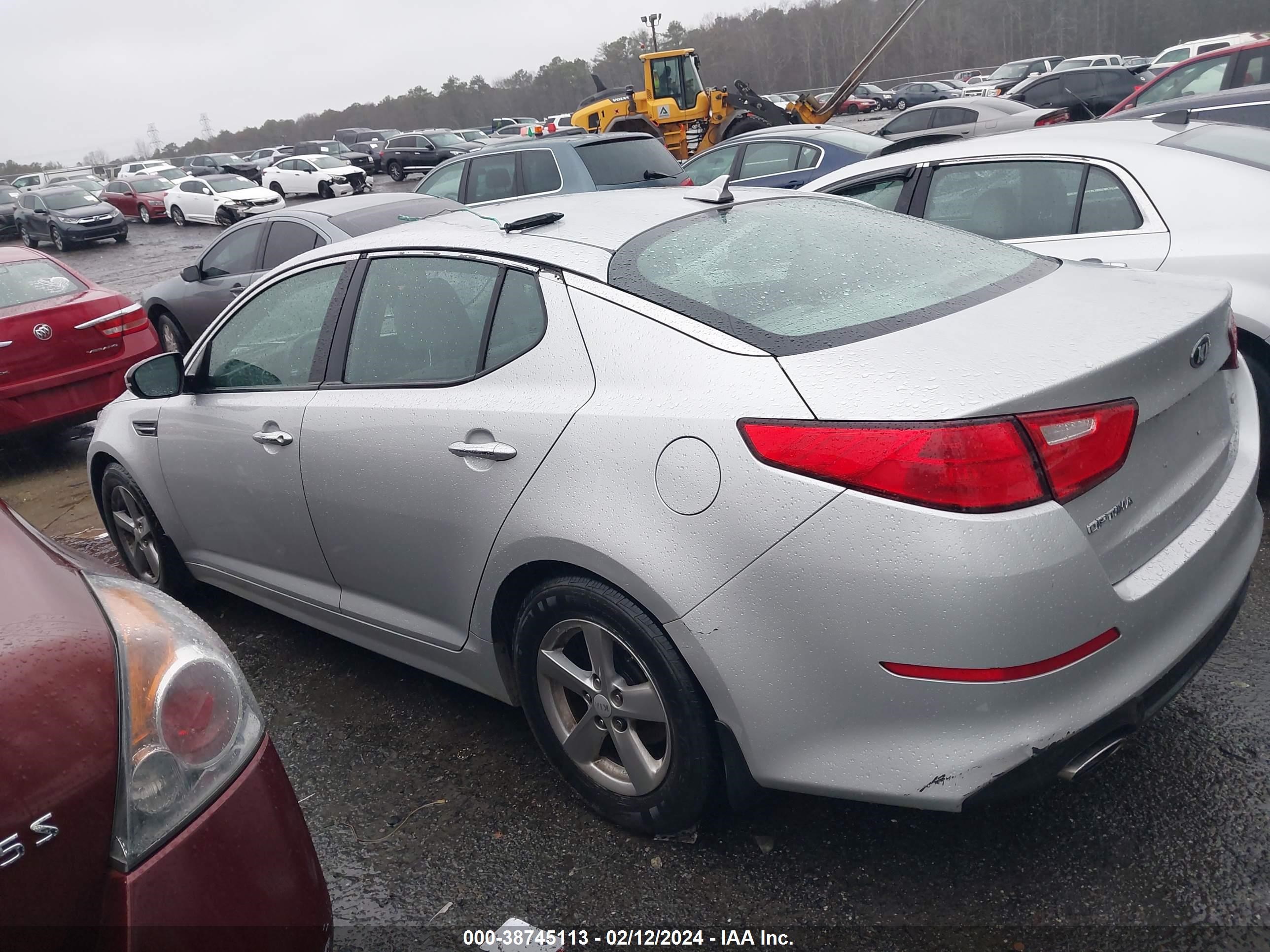 Photo 2 VIN: 5XXGM4A76EG315526 - KIA OPTIMA 