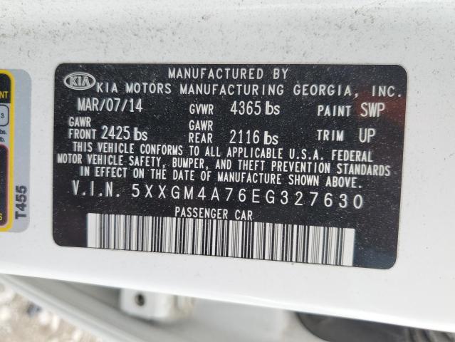 Photo 11 VIN: 5XXGM4A76EG327630 - KIA OPTIMA 