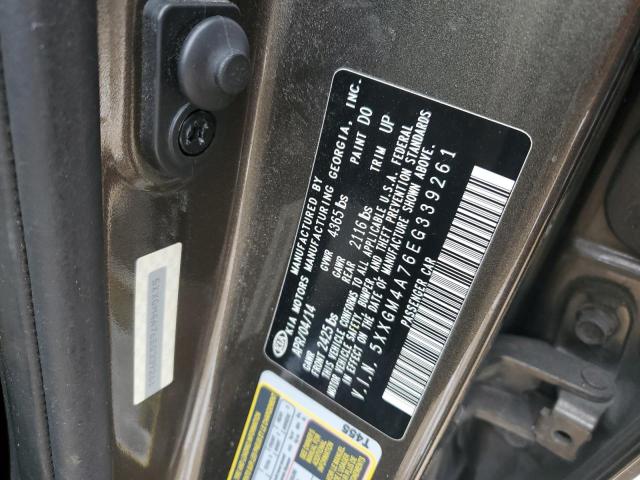 Photo 11 VIN: 5XXGM4A76EG339261 - KIA OPTIMA 