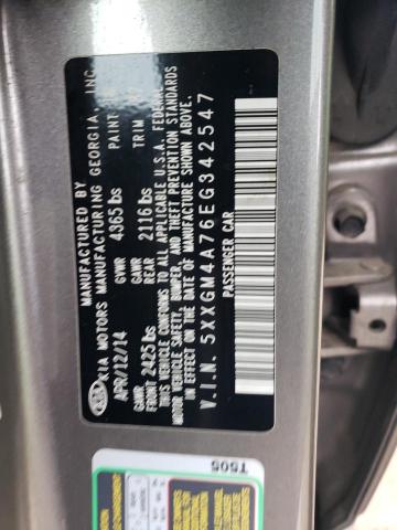 Photo 11 VIN: 5XXGM4A76EG342547 - KIA OPTIMA 