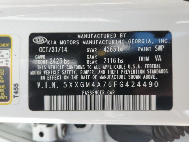 Photo 11 VIN: 5XXGM4A76FG424490 - KIA OPTIMA 