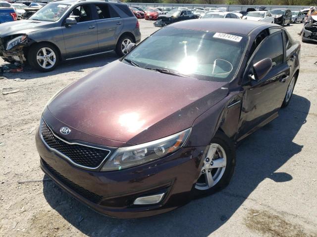 Photo 1 VIN: 5XXGM4A76FG440267 - KIA OPTIMA LX 