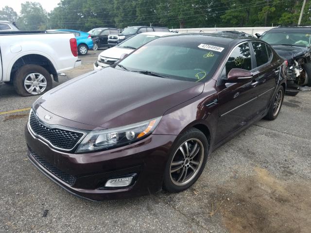 Photo 1 VIN: 5XXGM4A76FG443539 - KIA OPTIMA LX 