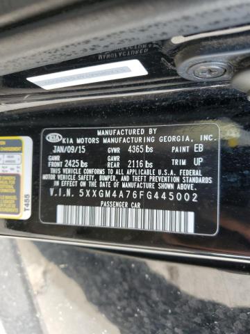 Photo 12 VIN: 5XXGM4A76FG445002 - KIA OPTIMA 