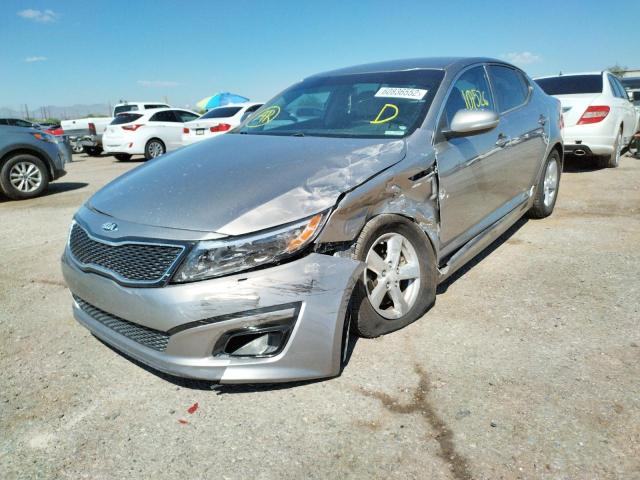 Photo 1 VIN: 5XXGM4A76FG450121 - KIA OPTIMA LX 