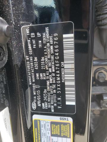 Photo 11 VIN: 5XXGM4A76FG466769 - KIA OPTIMA LX 