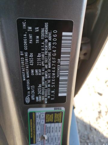 Photo 11 VIN: 5XXGM4A76FG473060 - KIA OPTIMA LX 