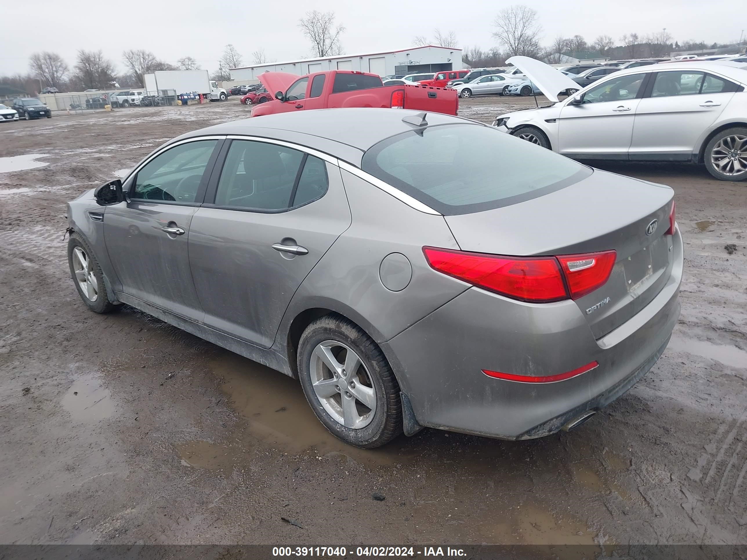 Photo 2 VIN: 5XXGM4A76FG489341 - KIA OPTIMA 