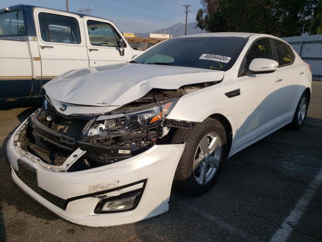 Photo 1 VIN: 5XXGM4A76FG501133 - KIA OPTIMA LX 