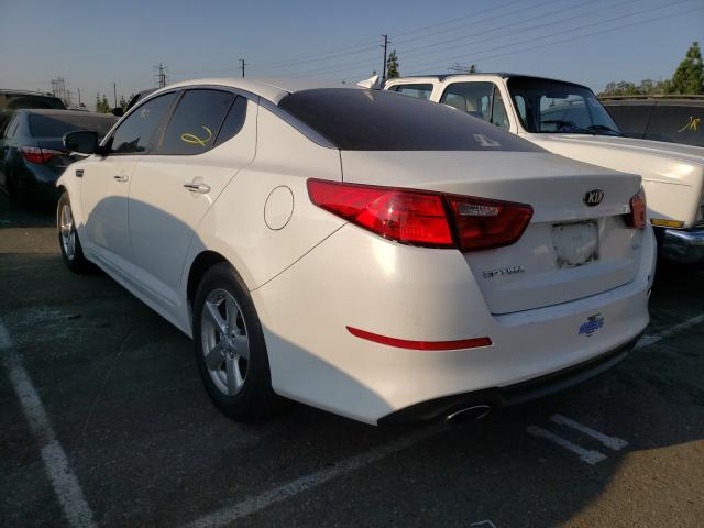 Photo 2 VIN: 5XXGM4A76FG501133 - KIA OPTIMA LX 