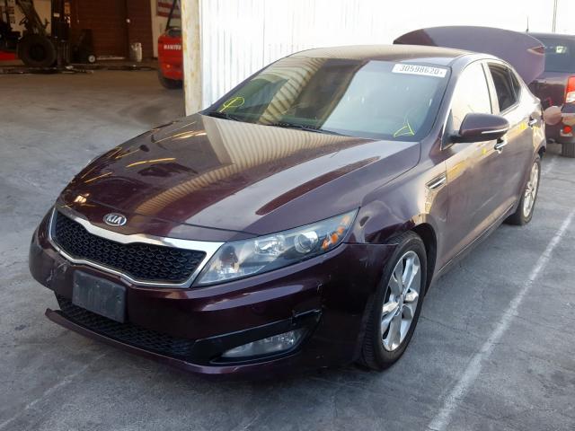 Photo 1 VIN: 5XXGM4A77DG114779 - KIA OPTIMA LX 