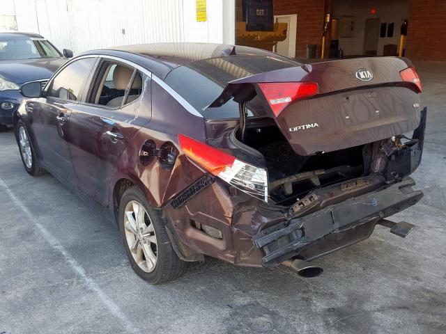 Photo 2 VIN: 5XXGM4A77DG114779 - KIA OPTIMA LX 