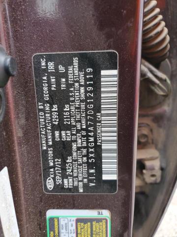 Photo 11 VIN: 5XXGM4A77DG129119 - KIA OPTIMA 