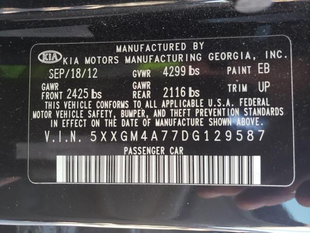 Photo 11 VIN: 5XXGM4A77DG129587 - KIA OPTIMA 