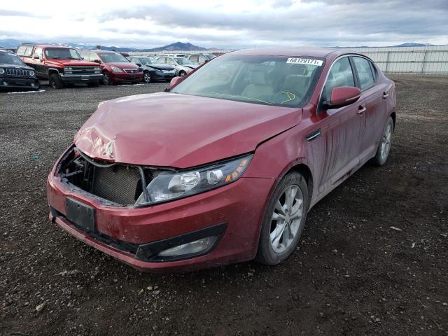 Photo 1 VIN: 5XXGM4A77DG162993 - KIA OPTIMA LX 