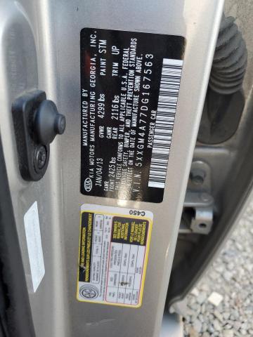 Photo 11 VIN: 5XXGM4A77DG167563 - KIA OPTIMA LX 