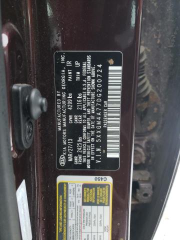 Photo 12 VIN: 5XXGM4A77DG200724 - KIA OPTIMA 