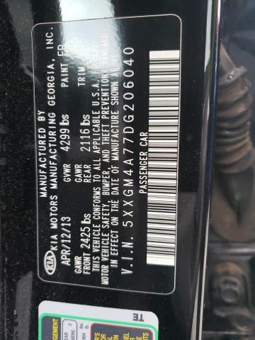 Photo 11 VIN: 5XXGM4A77DG206040 - KIA OPTIMA LX 