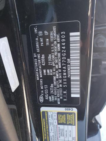 Photo 12 VIN: 5XXGM4A77DG244903 - KIA OPTIMA LX 