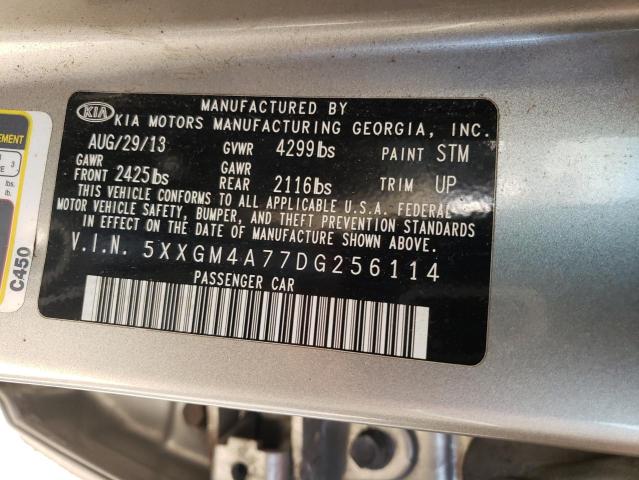 Photo 11 VIN: 5XXGM4A77DG256114 - KIA OPTIMA LX 