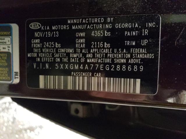 Photo 11 VIN: 5XXGM4A77EG288689 - KIA OPTIMA 