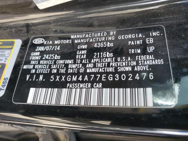 Photo 11 VIN: 5XXGM4A77EG302476 - KIA OPTIMA 