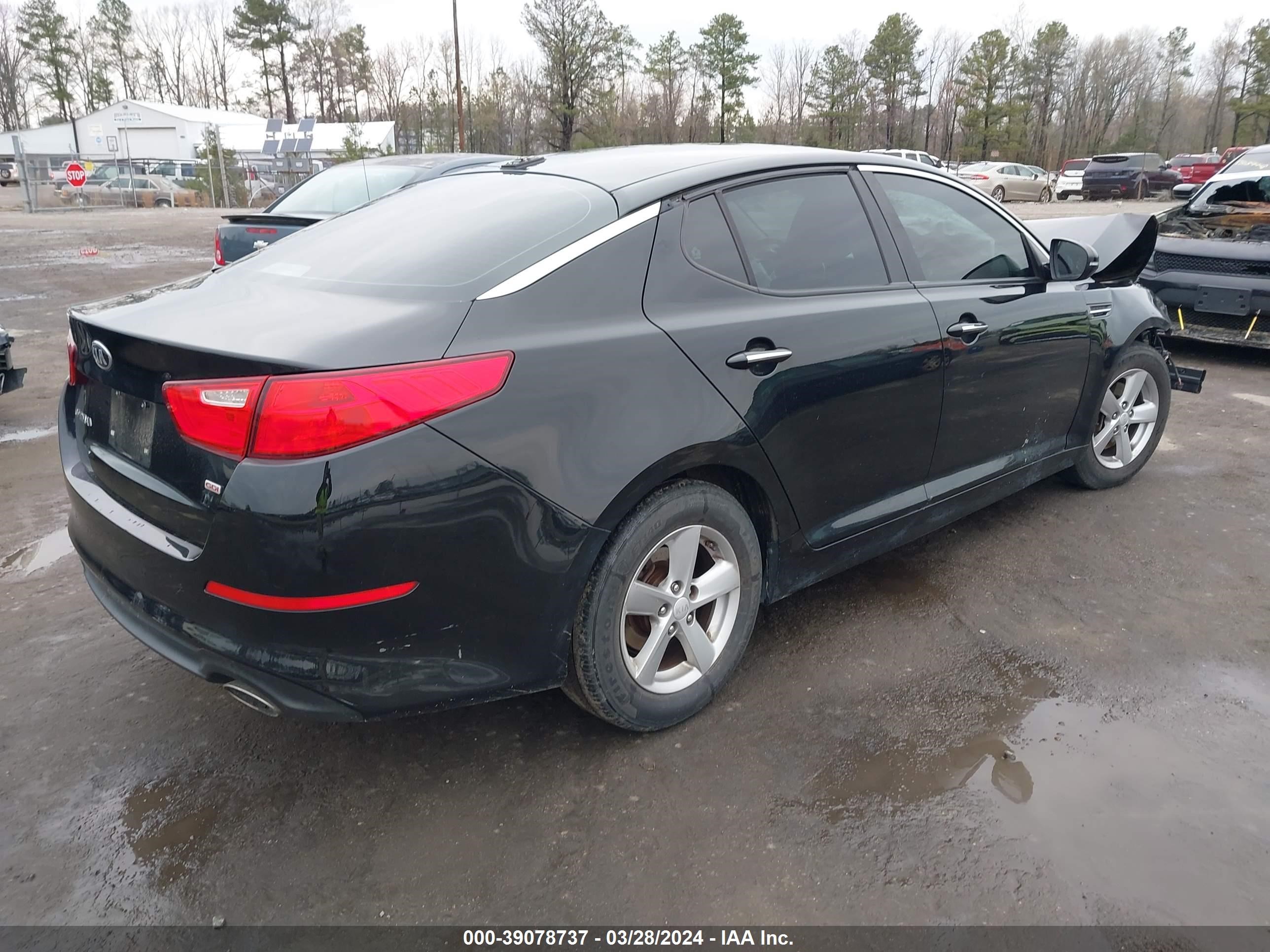 Photo 3 VIN: 5XXGM4A77EG316748 - KIA OPTIMA 