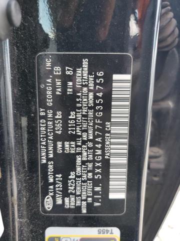 Photo 12 VIN: 5XXGM4A77FG354756 - KIA OPTIMA LX 