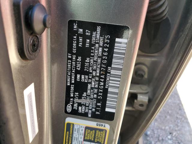 Photo 11 VIN: 5XXGM4A77FG364235 - KIA OPTIMA 