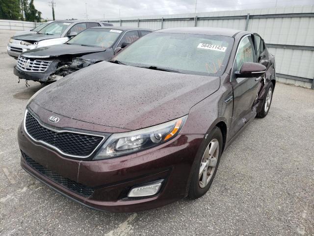 Photo 1 VIN: 5XXGM4A77FG377292 - KIA OPTIMA LX 