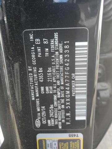 Photo 11 VIN: 5XXGM4A77FG423381 - KIA OPTIMA LX 